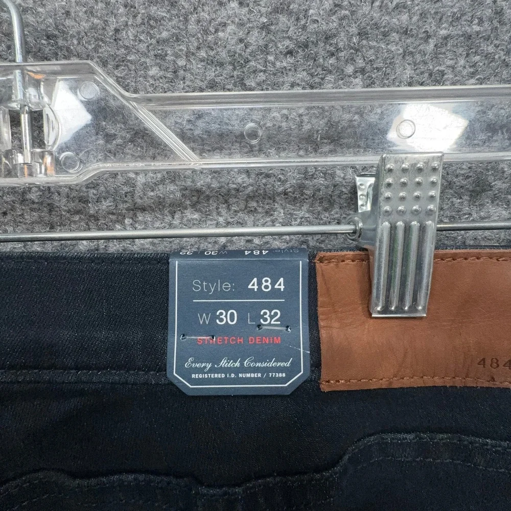 J.Crew 484 Slim Fit Jeans Mens 30x32 Blue Stretch Denim Tapered Leg Casual NEW
